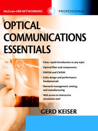 صورة الغلاف: Optical Communications Essentials 1st edition 9780071412049