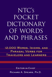 صورة الغلاف: NTC's Pocket Dictionary of Words and Phrases 1st edition 9780658017001