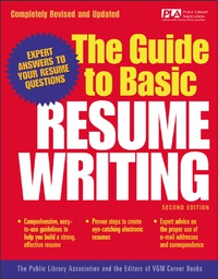 Cover image: The Guide to Basic Resume Writing 2nd edition 9780071405911