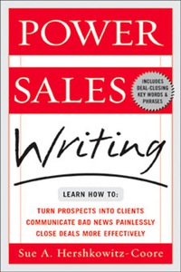表紙画像: Power Sales Writing 1st edition 9780071410335