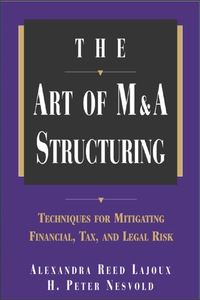 表紙画像: The Art of M&A Structuring 1st edition 9780071410649