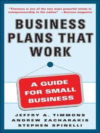 Cover image: Business Plans that Work 1st edition 9780071412872