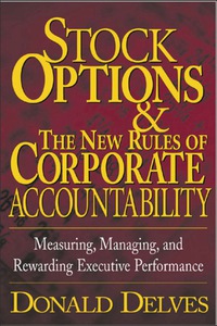 Imagen de portada: Stock Options and the New Rules of Corporate Accountability 1st edition 9780071417549
