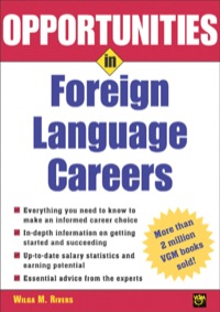 Cover image: Opportunities in Foreign Language Careers 1st edition 9780071437240