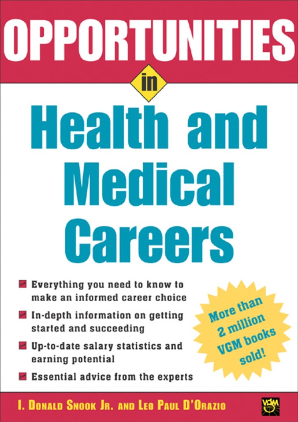 Opportunities in Health and Medical Careers 1st Edition
