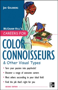 Cover image: Careers for Color Connoisseurs & Other Visual Types 2nd edition 9780071438551