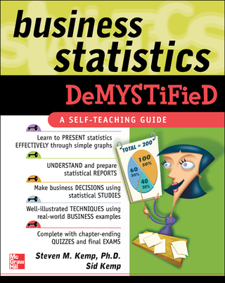 Cover image: Business Statistics Demystified 1st edition 9780071440240