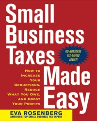 Cover image: Small Business Taxes Made Easy 1st edition 9780071441681