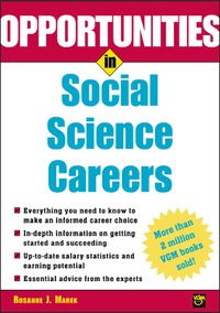 表紙画像: Opportunities in Social Science Careers 1st edition 9780071411677