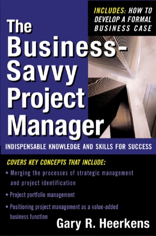 Cover image: The Business Savvy Project Manager 1st edition 9780071443074