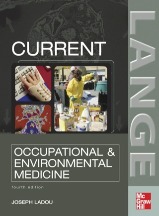 Cover image: CURRENT Occupational & Environmental Medicine 4th edition 9780071443135