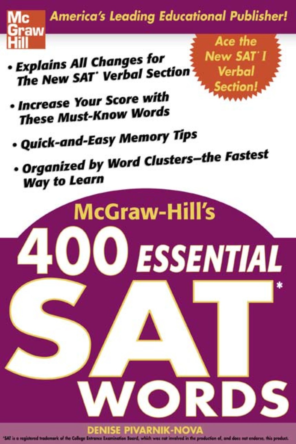McGraw-Hill's 400 Essential SAT Words - 1st Edition (eBook)