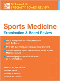 Cover image: Sports Medicine: McGraw-Hill Examination and Board Review 1st edition 9780071421522