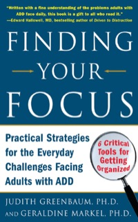 Cover image: Finding Your Focus 1st edition 9780071453967