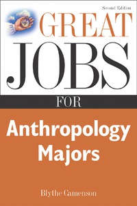 Cover image: Great Jobs for Anthropology Majors 2nd edition 9780071437332