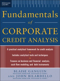 Cover image: Standard & Poor's Fundamentals of Corporate Credit Analysis 1st edition 9780071441636