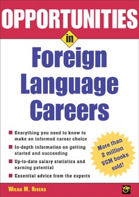 表紙画像: Opportunities in Foreign Language Careers 1st edition 9780071437240