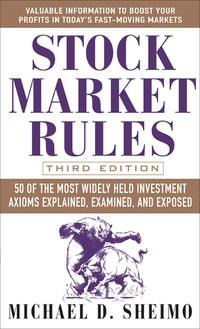 Imagen de portada: Stock Market Rules 3rd edition 9780071445870
