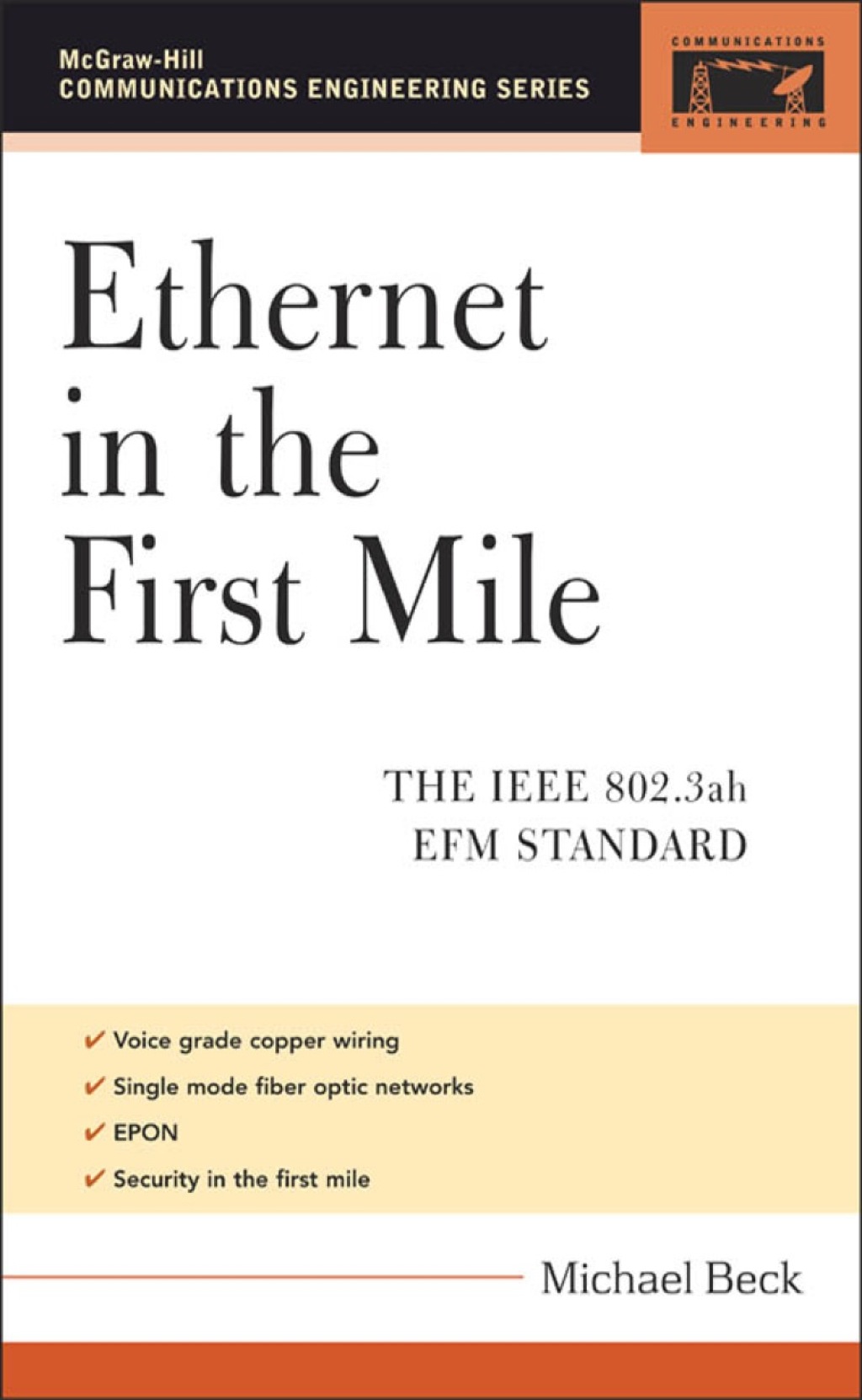 Ethernet in the First Mile 1st Edition