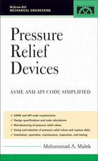 Cover image: Pressure Relief Devices 1st edition 9780071455374