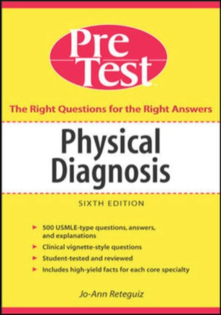 Cover image: Physical Diagnosis PreTest Self Assessment and Review 6th edition 9780071455510