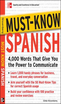 Cover image: Must-Know Spanish 1st edition 9780071456432