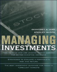 Cover image: Managing Investments 1st edition 9780071413640