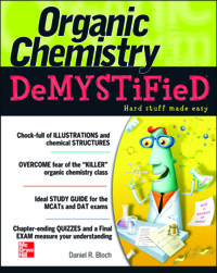 Cover image: Organic Chemistry Demystified 1st edition 9780071459204