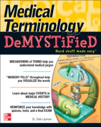 Cover image: Medical Terminology Demystified 1st edition 9780071461047