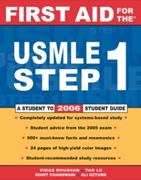 Cover image: First Aid for the USMLE Step 1 16th edition 9780071461153
