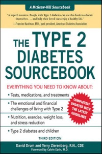 Cover image: The Type 2 Diabetes Sourcebook 3rd edition 9780071462310