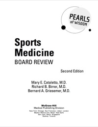 Cover image: Sports Medicine Board Review 2nd edition 9780071464529