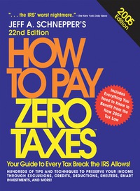 Omslagafbeelding: How to Pay Zero Taxes, 2005 1st edition 9780071441001