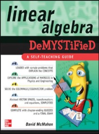 Cover image: Linear Algebra Demystified 1st edition 9780071465793