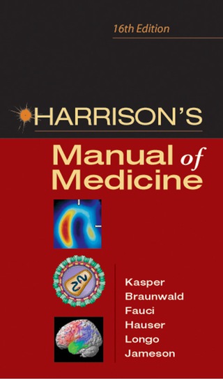 Cover image: Harrison's Manual of Medicine: 16th Edition 16th edition 9780071444415