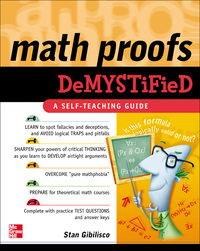 Imagen de portada: Math Proofs Demystified 1st edition 9780071445764
