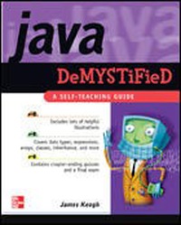 Cover image: Java Demystified 1st edition 9780072254549