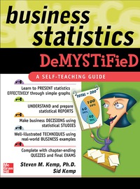 Cover image: Business Statistics Demystified 1st edition 9780071440240