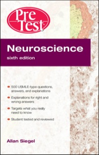 Cover image: Neuroscience PreTest Self-Assessment and Review 6th edition 9780071471800