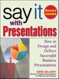 Cover image: Say It with Presentations, Revised & Expanded 2nd edition 9780071472890