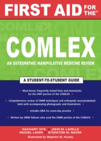 Cover image: First Aid for the COMLEX 1st edition 9780071473910