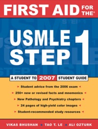 Cover image: First Aid for the USMLE Step 1 17th edition 9780071475310