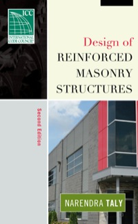 Cover image: Design of Reinforced Masonry Structures 2nd edition 9780071475556