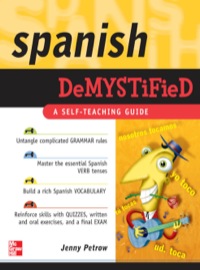 Cover image: Spanish Demystified 1st edition 9780071476584