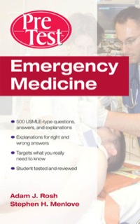 Cover image: Emergency Medicine PreTest Self-Assessment and Review 1st edition 9780071477857