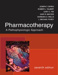 Cover image: Pharmacotherapy 7th edition 9780071478991