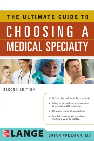 Cover image: The Ultimate Guide to Choosing a Medical Specialty 2nd edition 9780071479417