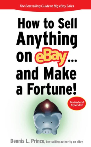 Cover image: How to Sell Anything on eBay... And Make a Fortune 2nd edition 9780071480130