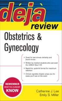 Cover image: Deja Review Obstetrics & Gynecology 1st edition 9780071481229