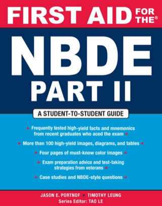 Cover image: First Aid for the NBDE Part II 1st edition 9780071482530